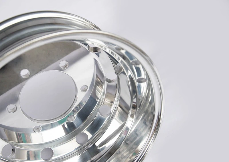 Bulk Supply 17.5 Inch Polished-finished Forged Truck Wheels high quality