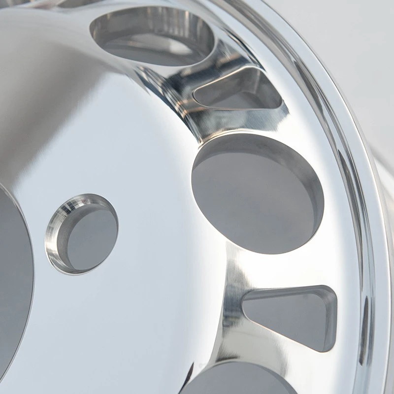Custom Design For 17.5 Polished Aluminium Truck Wheels price